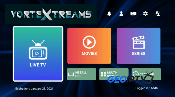 VorteXtreams IPTV IPTV Service